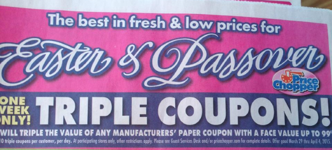 Tripplers at Price Chopper?